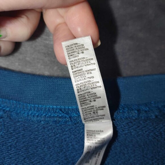 Classic Sweats‎ Beer Company Women's XS Blue & Orange Casual Versatile Sweater - Picture 9 of 11